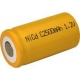 NiCD Batterie C 2500 mAh Flach - 1,2V - Evergreen