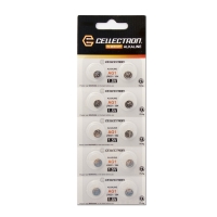 Cellectron 10 Stück alkaline knopfzelle AG1 / LR60 / LR620 – 1,5V