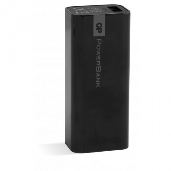 Tragbare batterie Yolo GP 1C02A 2600mAh In 1A / Out 1A / Li-Ion, schwarz