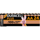 24 x Duracell Basic LR6 AA Alkaline-Batterie (Karton)
