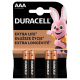 Duracell Duracell Duralock C&B LR03 AAA 4 x Alkaline-Batterien