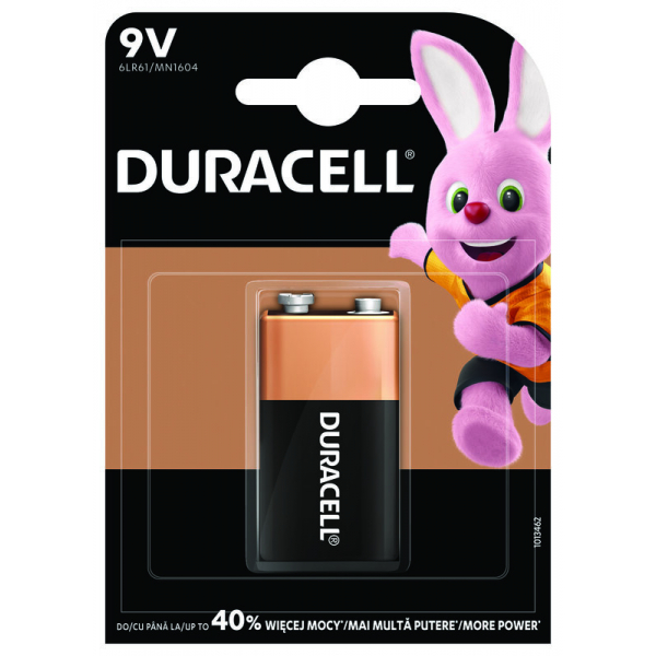 Duracell Duralock 6LR61 9V Alkaline-Batterien