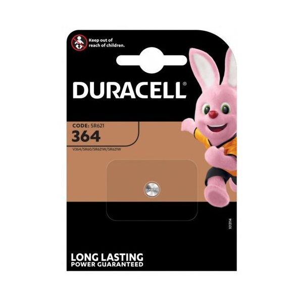 Duracell Silberoxid batterie 364-363/G1/SR621SW