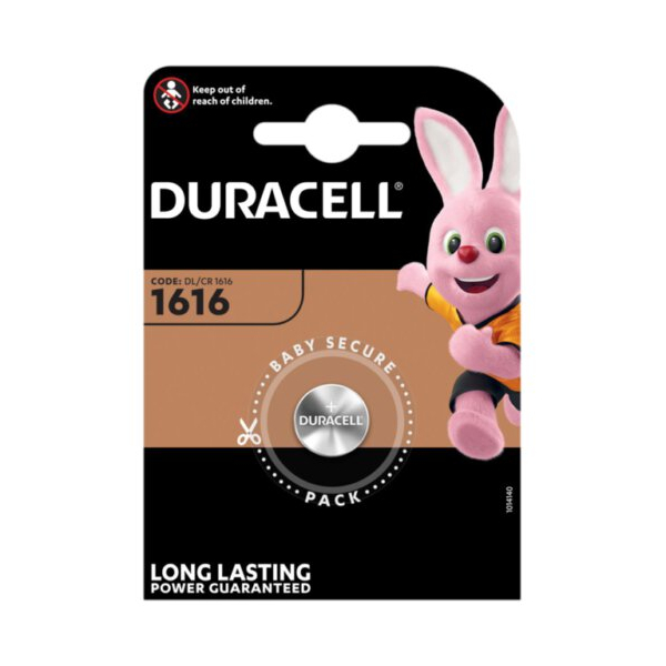 Duracell CR1616 lithium x 1 batterie