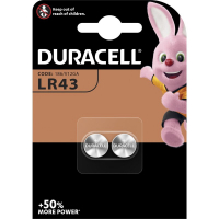 Duracell G12/LR43/186/V12GA/L1142 x 2 batterien