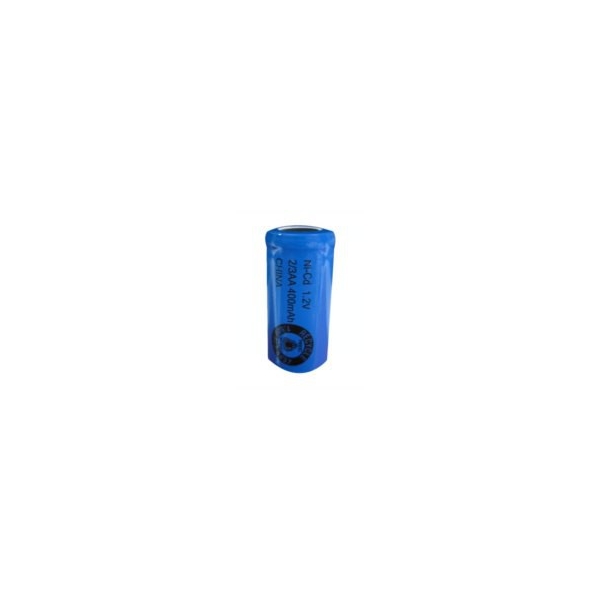 Batterie NiCD 2/3 AA 400 mAh Flachkopfbatterie - 1,2V - Evergreen