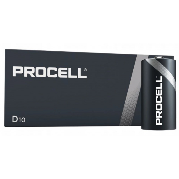 Duracell Procell LR20/D x 10 alkali batterien