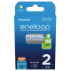 Panasonic Eneloop R6 AA 2000 mAh x 2 wiederaufladbare batterien (blister)