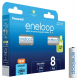 Panasonic Eneloop R6/AA 2000 mAh Ni-MH x 8 wiederaufladbare batterien (blister)