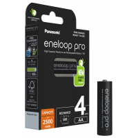 Panasonic Eneloop PRO NEW R6 AA 2500 mAh x 4 wiederaufladbare batterien (blister)