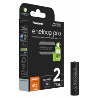 Panasonic Eneloop PRO NEW Ni-MH 930mAh R03/AAA x 2 wiederaufladbare batterien (blister)