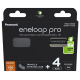 Panasonic Eneloop PRO NEW Ni-MH 930mAh R03/AAA x 4 wiederaufladbare batterien (blister + kasten)