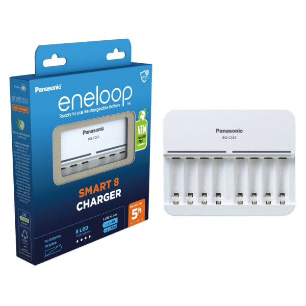 Panasonic Eneloop Batterieladegerät BQ-CC63 NI-MH EKO