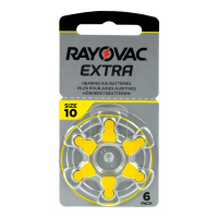 Rayovac Extra 10 für Hörgeräte x 6 batterien