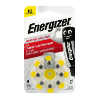 Energizer 10 für Hörgeräte x 8 batterien