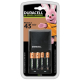 Duracell CEF27 akkuladegerät + 2 x R6/AA 1300 mAh + 2 x R03/AAA 750 mAh