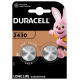 Duracell CR2430 lithium x 2 batterien