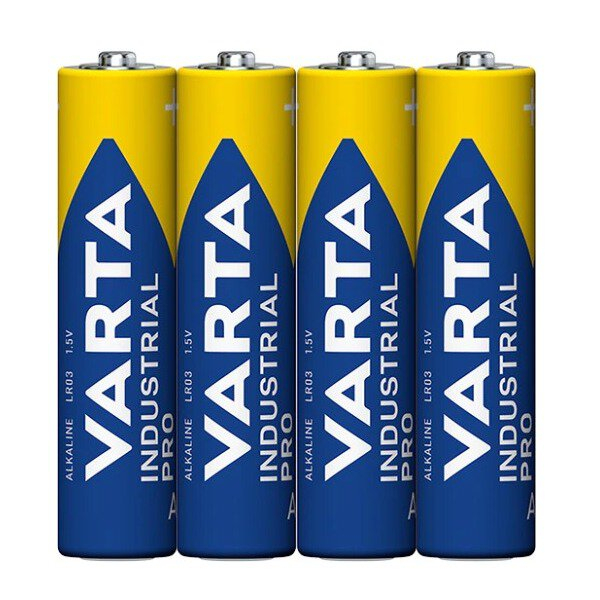 Varta Industrial PRO LR03/AAA x 4 batterien