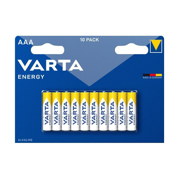 Varta ENERGY LR03/AAA x 10 batterien (blister)