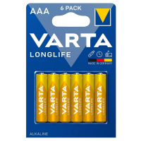 Varta LONGLIFE LR03/AAA x 6 batterien (blister)