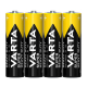 Varta SUPERLIFE / Super Heavy Duty LR6/AA Zink-Kohle x 4 batterien