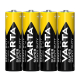 Varta SUPERLIFE / Super Heavy Duty LR6/AA Zink-Kohle x 4 batterien