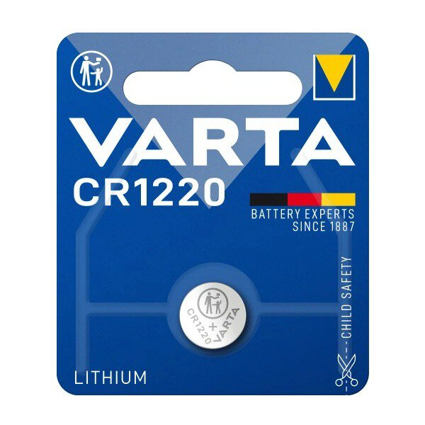 Varta CR1220 lithium x 1 batterie (blister)