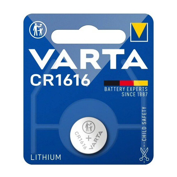 Varta CR1616 lithium x 1 batterie (blister)