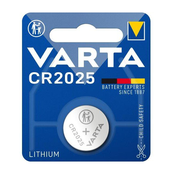 Varta CR2025 lithium x 1 batterie (blister)