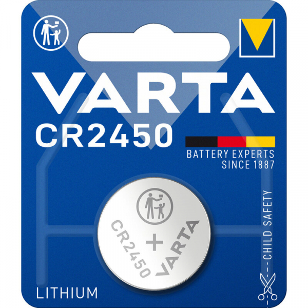 Varta CR2450 lithium x 1 batterie (blister)