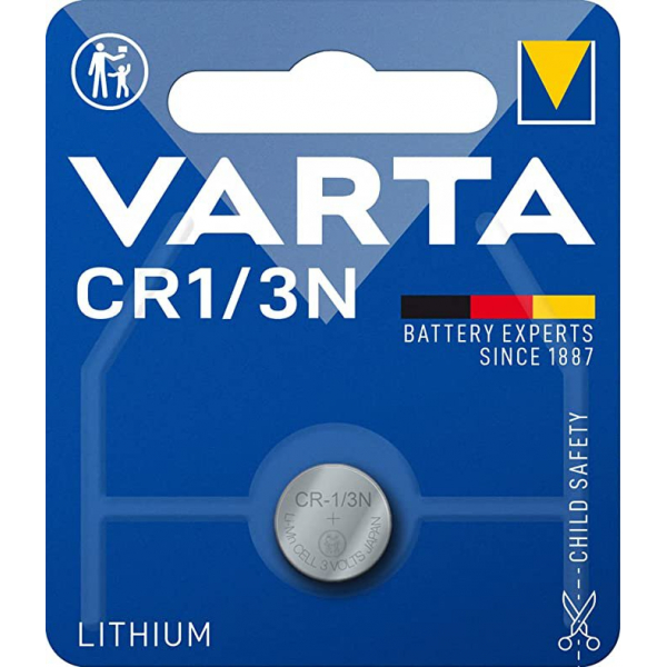 Varta CR1/3N lithium x 1 batterie (blister)