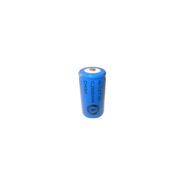 Batterie NiCD C 2500 mAh - 1,2V - Evergreen