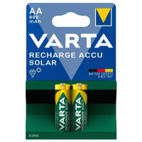 Varta SOLAR LR6/AA Ni-MH 800 mAh x 2 wiederaufladbare batterien