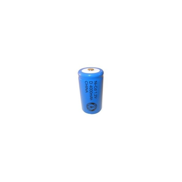 Batterie NiCD D 4000 mAh - 1,2V - Evergreen