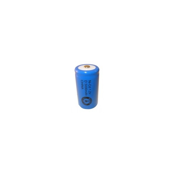 Batterie NiCD D 5000 mAh - 1,2V - Evergreen