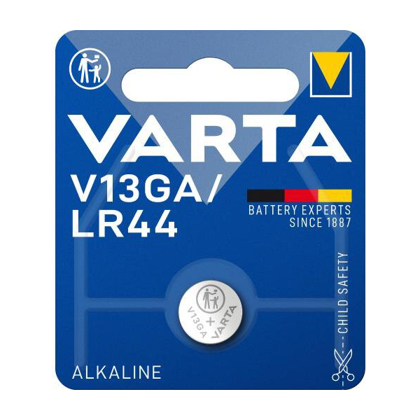 Varta AG13 alkalisch X 1 batterie (blister)