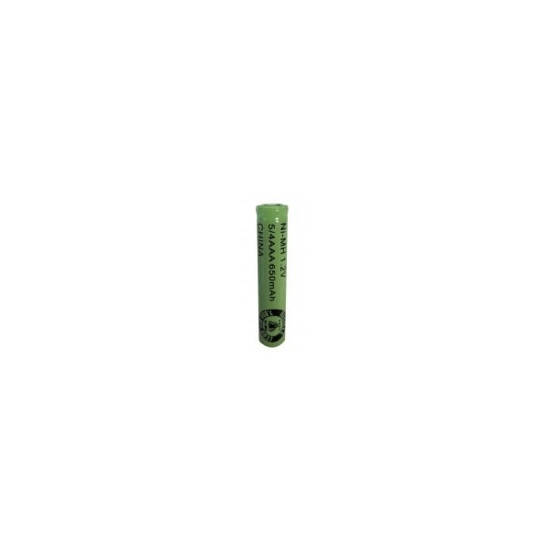 Batterie NiMH 5/4 AAA 650 mAh Flachkopf - 1,2V - Evergreen
