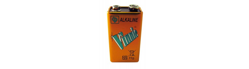 Block Batterie Alkaline 6LR61 - 9V