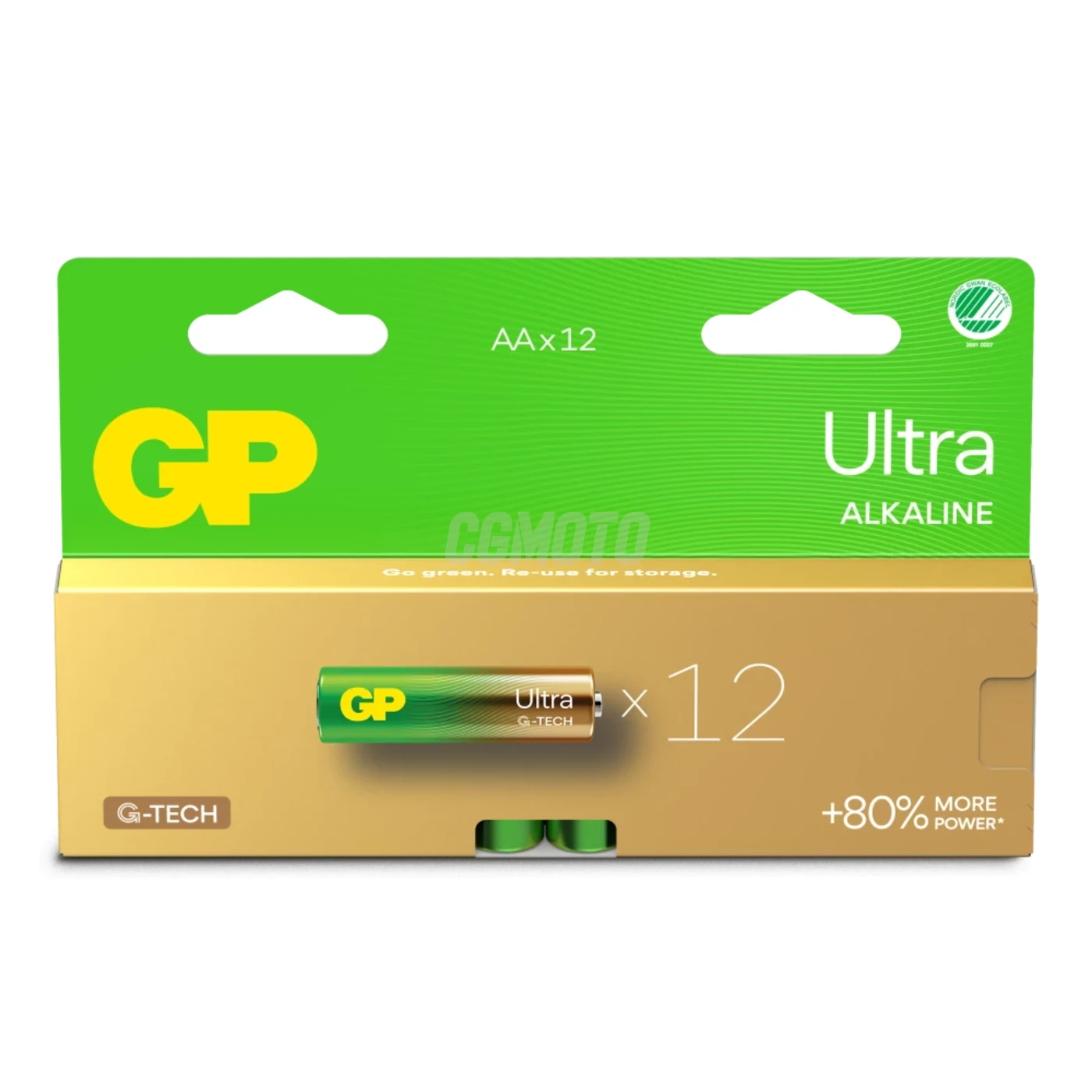 12 alkali-Batterien AA 1,5 V Ultra 