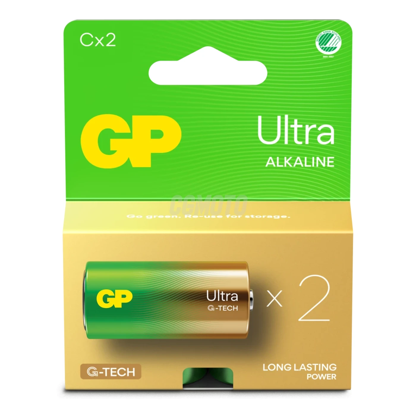 2 alkali-Batterien C 1,5 V Ultra 