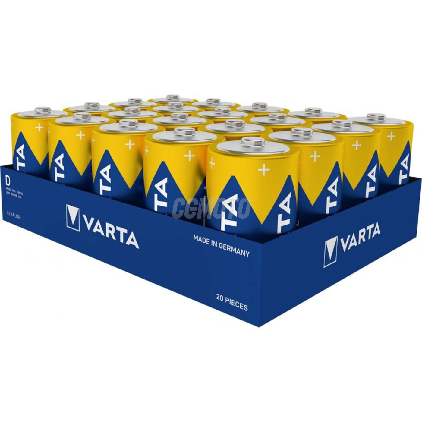20 alkali-Batterien LR20/D 1,5 V Industriel PRO 17 000 mAh