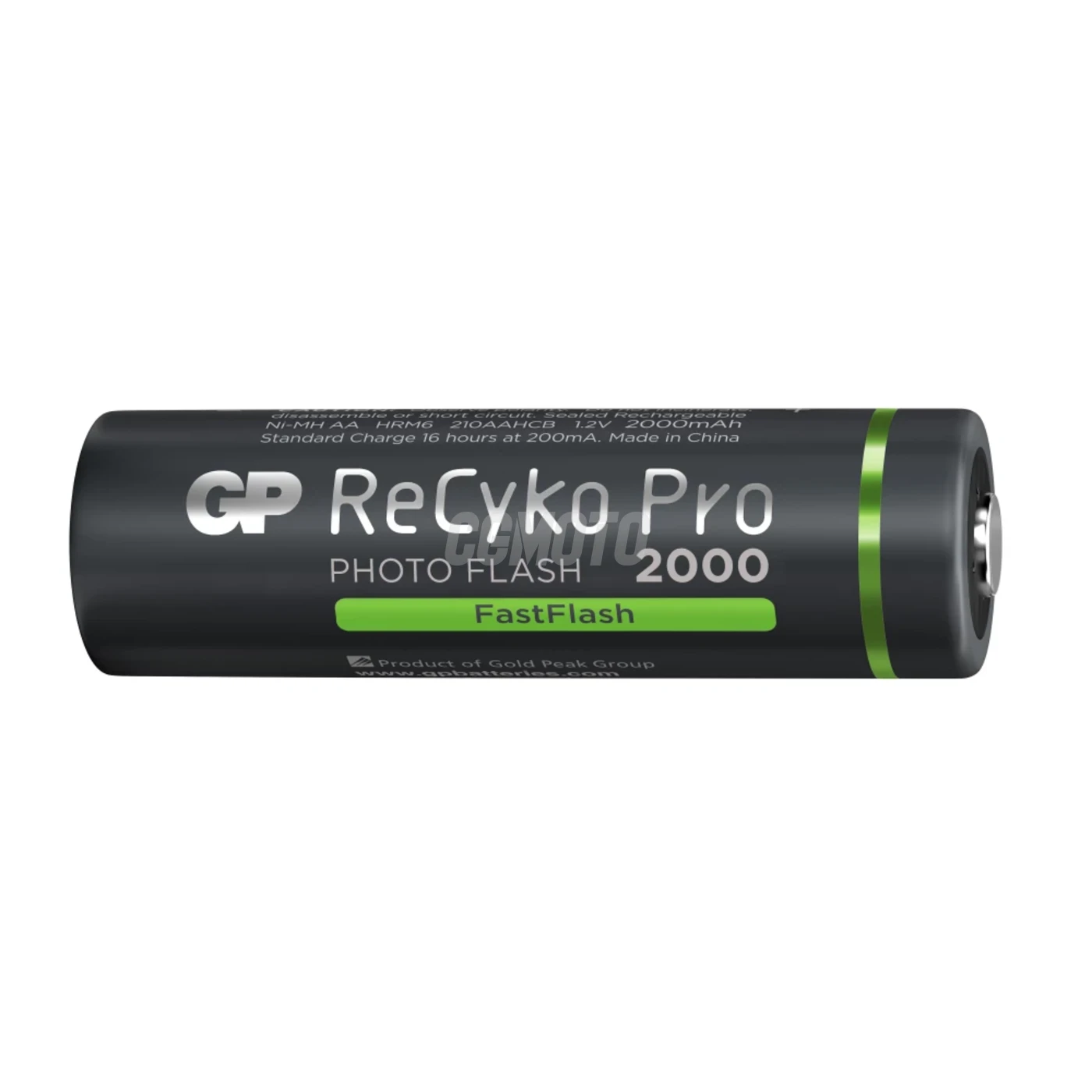 4 wiederaufladbare NIMH-Batterien Photoflash AA 1,2 V Recyko Pro 2000 mAh