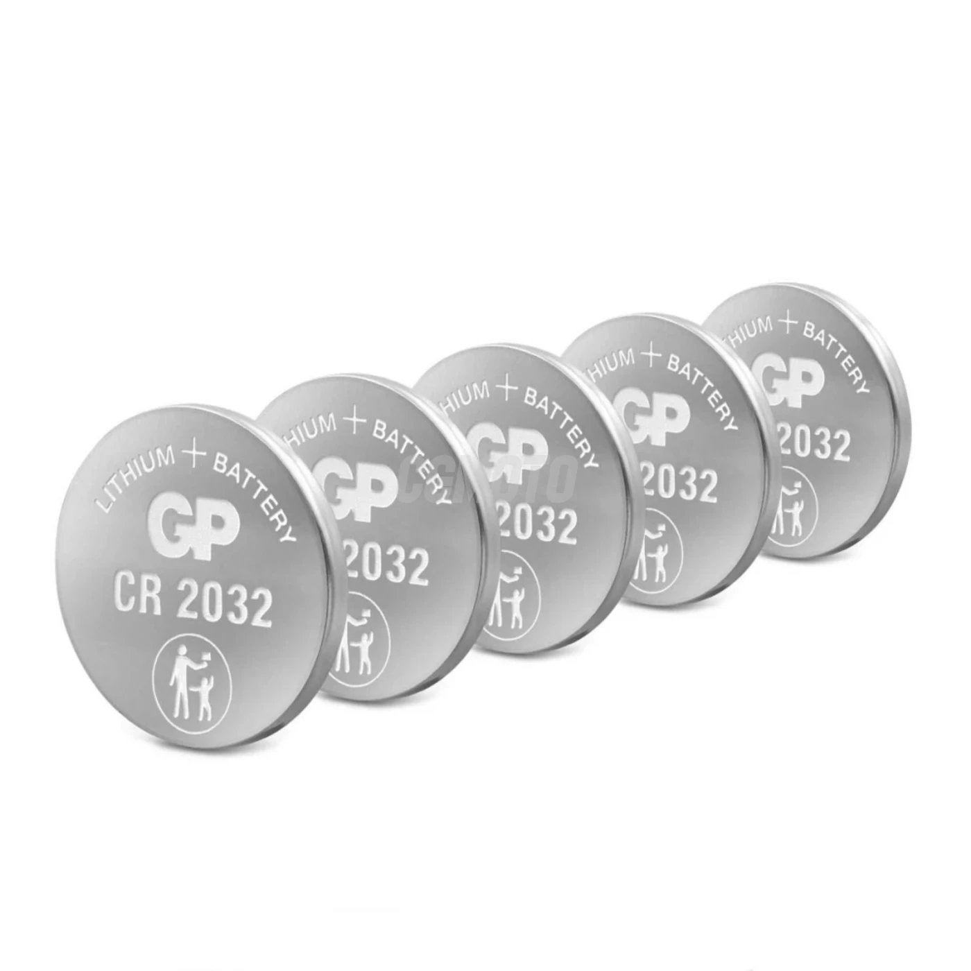 5 lithium-Knopfzellen CR2032 3 V 5 lithium-Knopfzellen CR2032 3 V
