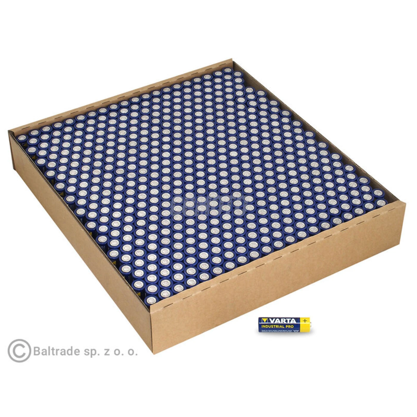 500 alkali-Batterien LR03/AAA 1,5 V Industriel PRO 1250mAh 500 alkali-Batterien LR03/AAA 1,5 V Industriel PRO 1250mAh
