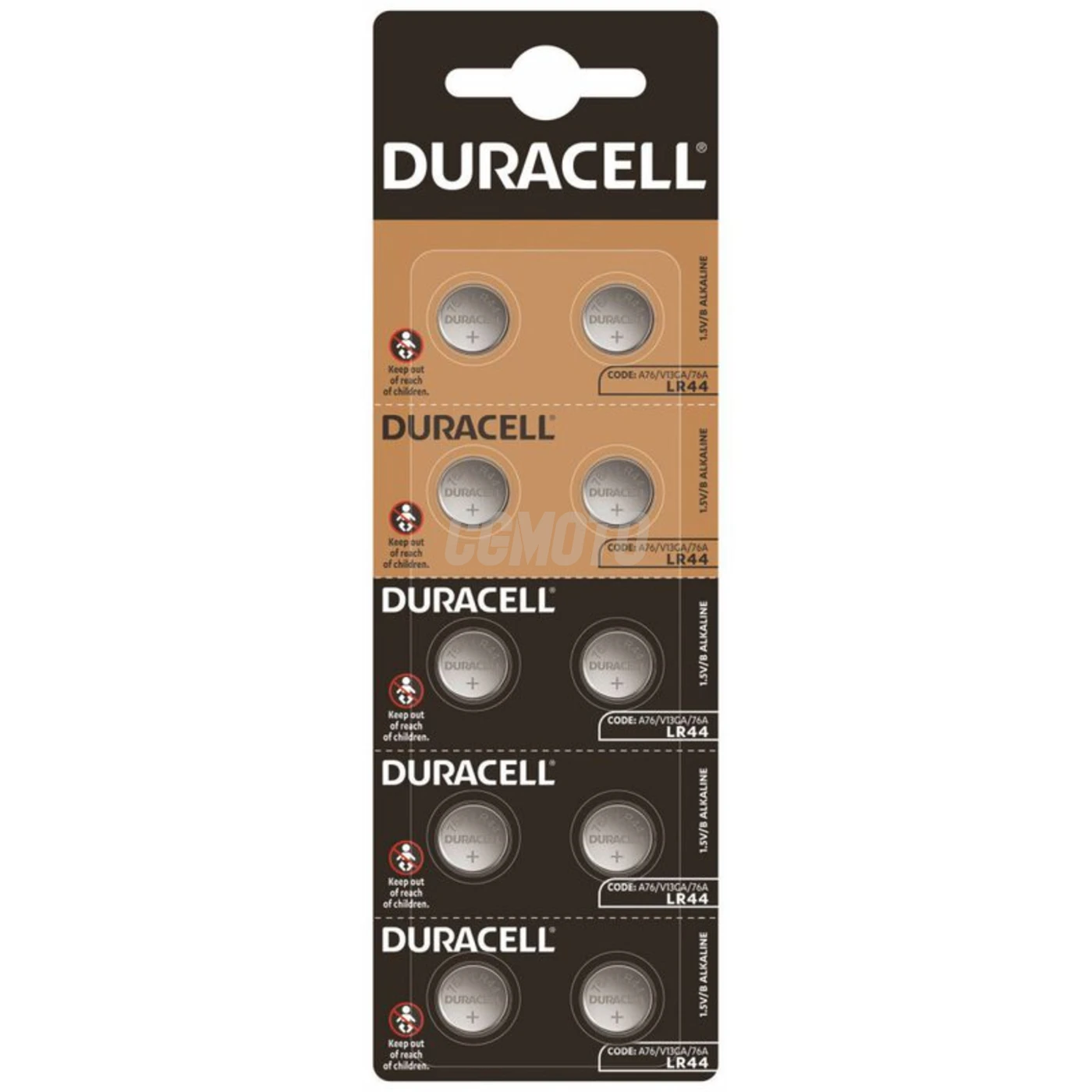 Duracell G13/LR44/A76/L1154/157 x 10 batterien Duracell G13/LR44/A76/L1154/157 x 10 batterien