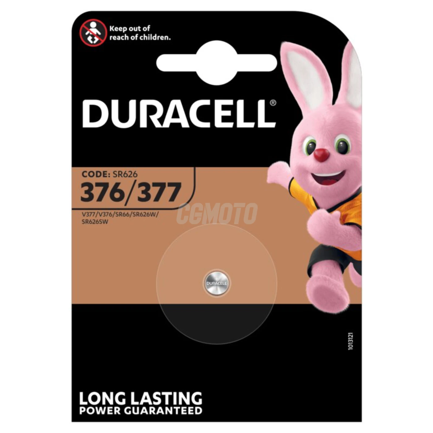 Duracell Silberoxidbatterie 377-376/G4/SR626SW