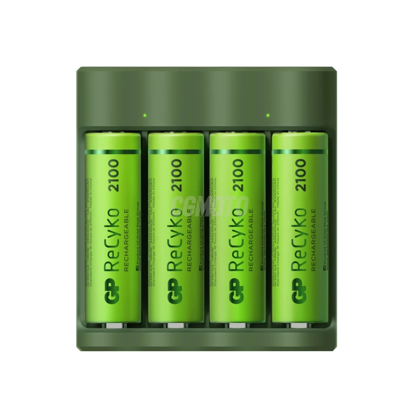 Ladegerät 6 Stunden GP B421 (USB) + 4 NiMH-Akkus AA 2000 mAh