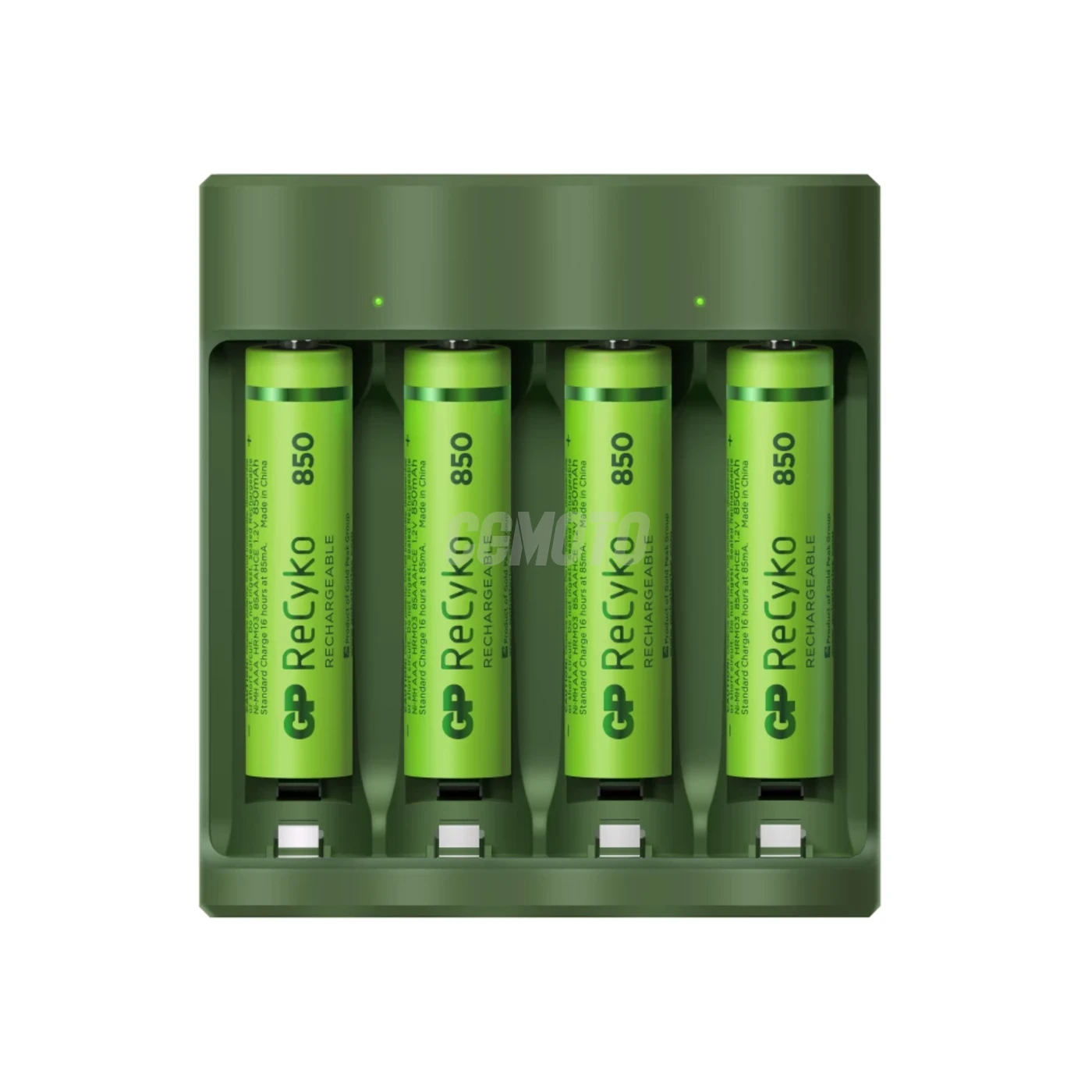 Ladegerät 6 Stunden GP B421 (USB) + 4 NiMH-Akkus AAA 850 mAh