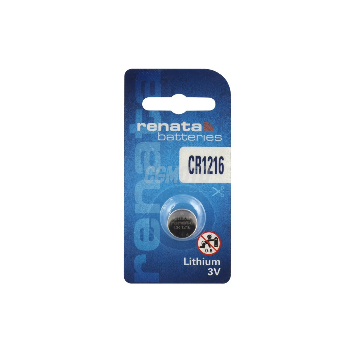 Renata CR1216 lithium x 1 batterie Renata CR1216 lithium x 1 batterie