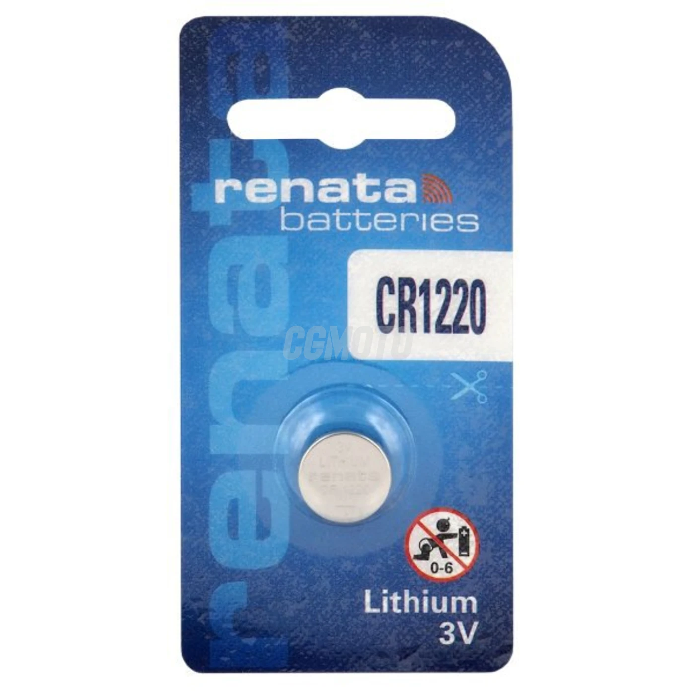 Renata CR1220 lithium x 1 batterie Renata CR1220 lithium x 1 batterie